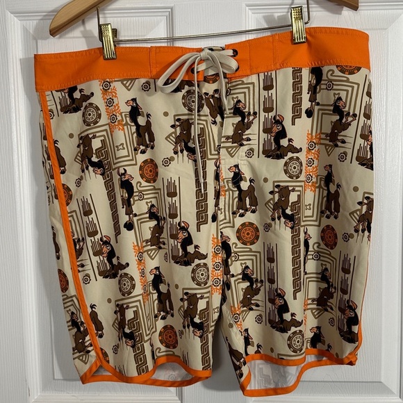 Disney swim shorts sz XL, Emperor's New Groove, Kuzco, vacation, theme parks - Picture 1 of 10